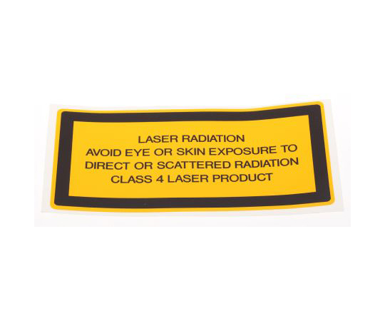 63 6550 47 危険警告ラベル Laser Radiation Text 英語 ビニール 黒 黄 105 X 52mm Y Axel アズワン 63 6550 47 危険警告ラベル Laser Radiation Text 英語 ビニール 黒 黄 105 X 52mm Y Axel アズワン