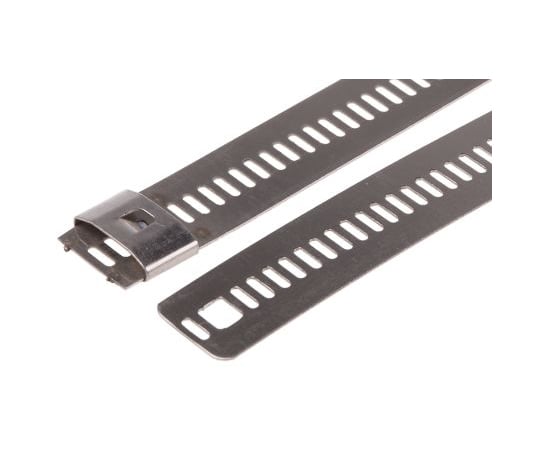 結束バンド 610mm x 12 mm メタリック 316 ステンレス鋼 1袋（100個入）