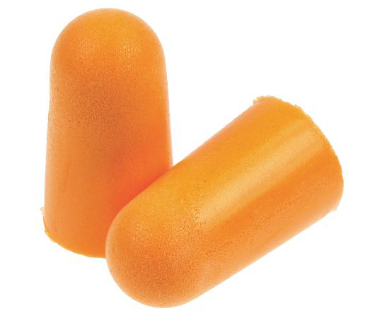 耳栓 使い捨て ポリウレタン 500 オレンジ 1箱（2000個入）