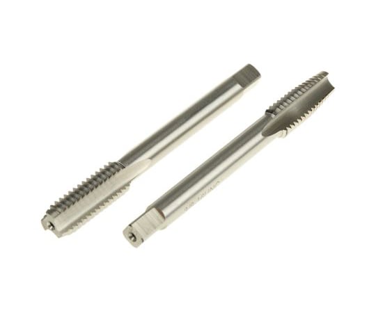 タップセット ストレート溝タップ 3/8インチUNC 2個 テーパータップ及びプラグタップ 152-186