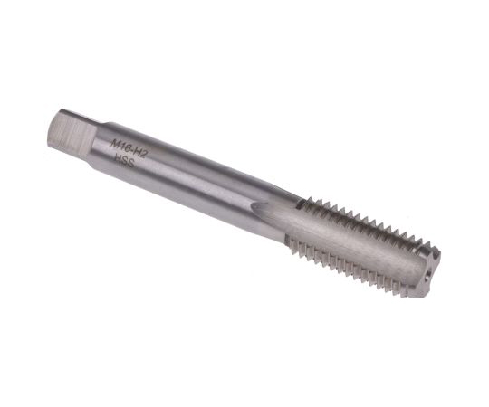 タップセット ストレート溝タップ M16 2個 テーパータップ及びプラグタップ 152-435