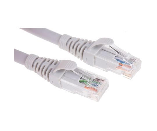 Cat6　ケーブル　1m　グレー　U/UTP