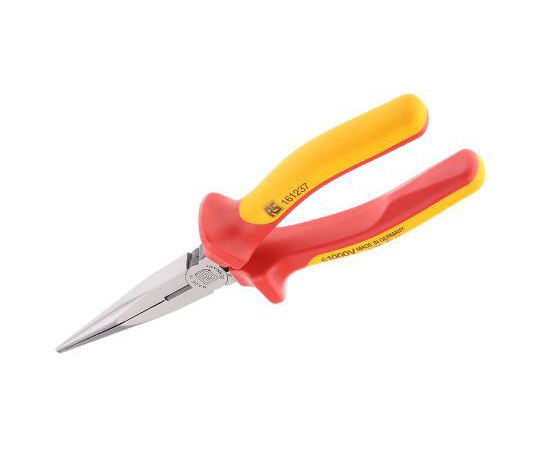 ロングノーズプライヤ　全長200　mm　スチール