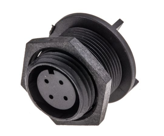 丸型コネクタ　Buccaneer　400シリーズ　接触コンタクト：メス　4極