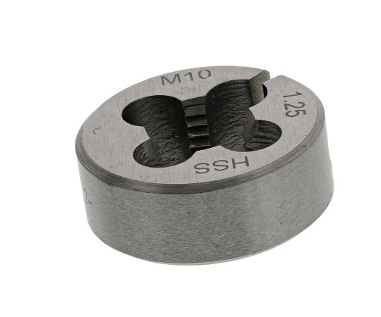 RS PRO Thread Die, M10 x 1.25mm Pitch, 1in od 215-726