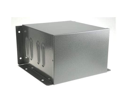 RS PRO Grey Steel Enclosure, Flanged, 182 x 257 x 271mm 232-046