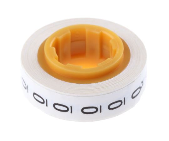 詰め替え用テープ：番号0 1袋（3個入）