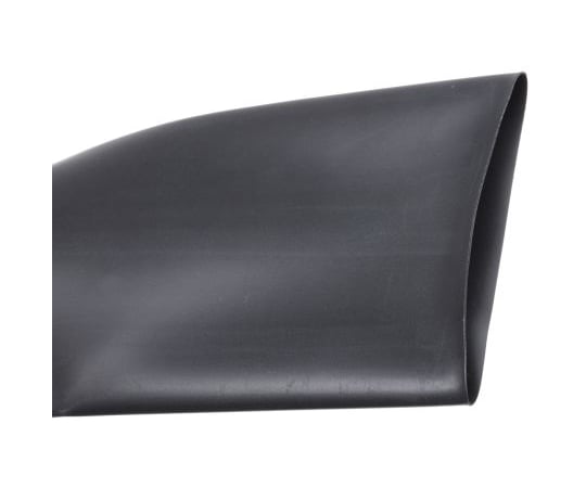 熱収縮チューブ ポリオレフィン 収縮前 50.8mm 収縮後 25.4mm スリーブ長さ 1.2m 黒 1袋（5個入）