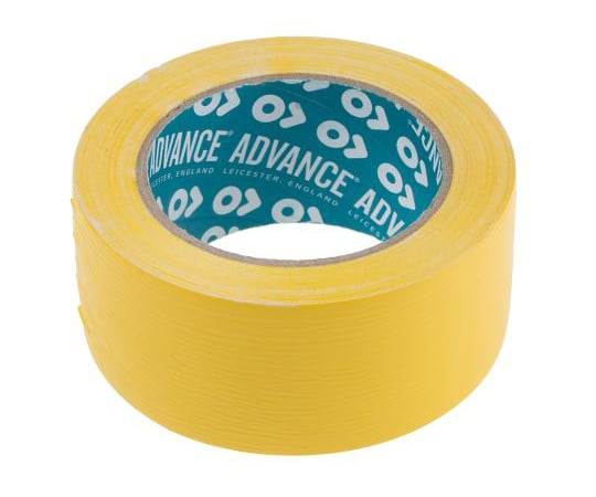 汎用ビニールテープ　黄　50mm　x　33m