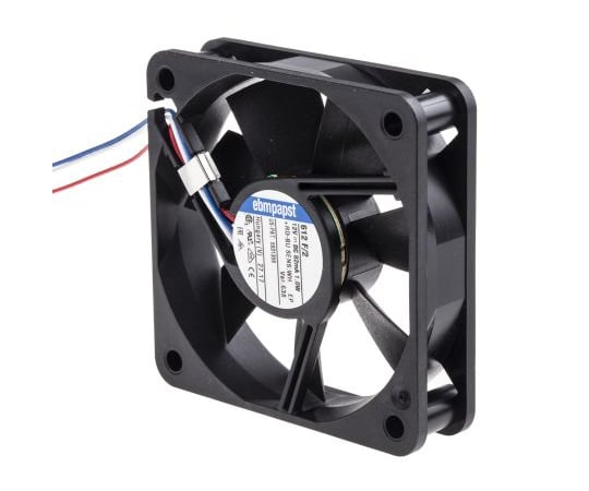 軸流ファン　電源電圧：12　V　dc　60　x　60　x　15mm　DC　（600Fシリーズ）