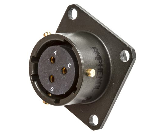 MIL規格丸型コネクタ　62GB　シリーズ　メス　3極