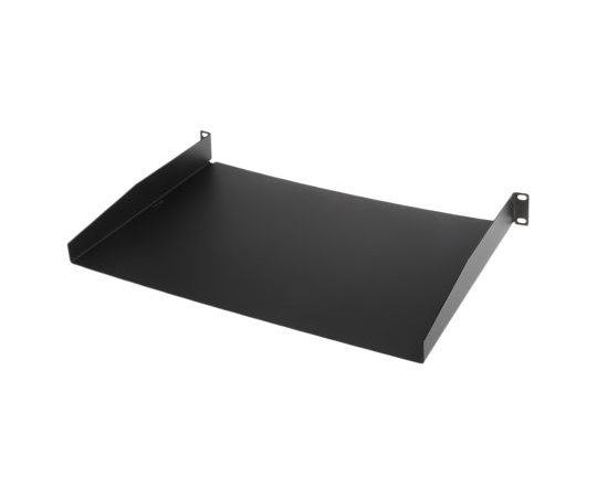 モニター用シェルフ　1U　黒