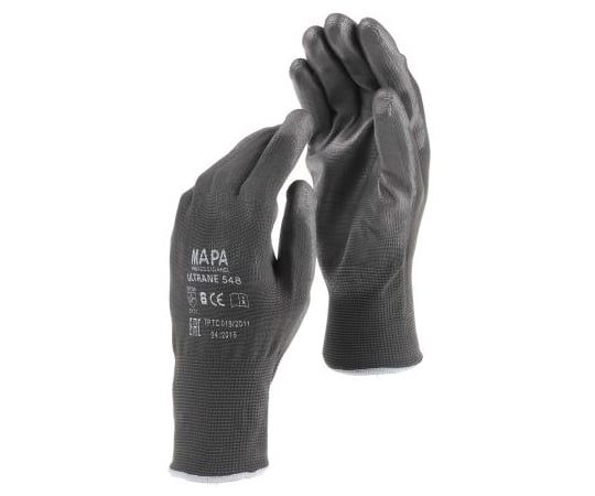 ナイロン手袋 汎用 黒 1袋（12組入）