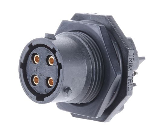 丸形コネクタ　防水　プラスチック　クイックロック　UTSシリーズ　UTS