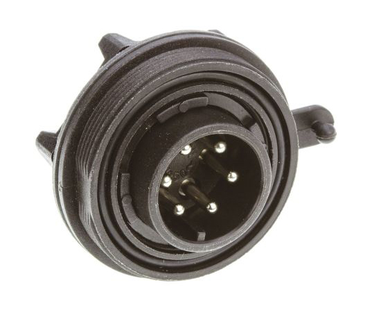 丸形コネクタ　Standard　Buccaneerシリーズ　接触コンタクト：オス　6極　オス