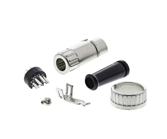 Dinプラグ　Plug　7極　ケーブルマウント