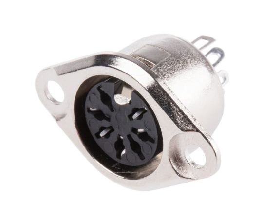 Dinソケット Socket 7極 シャーシマウント 1袋（5個入）