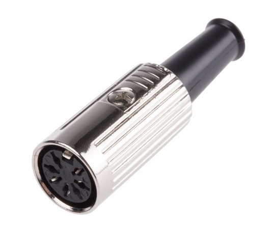 Dinソケット Socket 7極 ケーブルマウント 1袋（5個入）