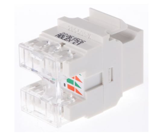ジャック　Cat6　RJ45　シールドタイプ：UTP