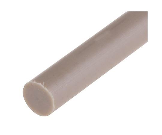 ポリエーテルエーテルケトン（PEEK）ロッド　ピーク　300mm　ベージュ　6mm径