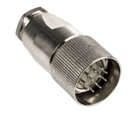 丸形コネクタ　Rシリーズ　12極　オス