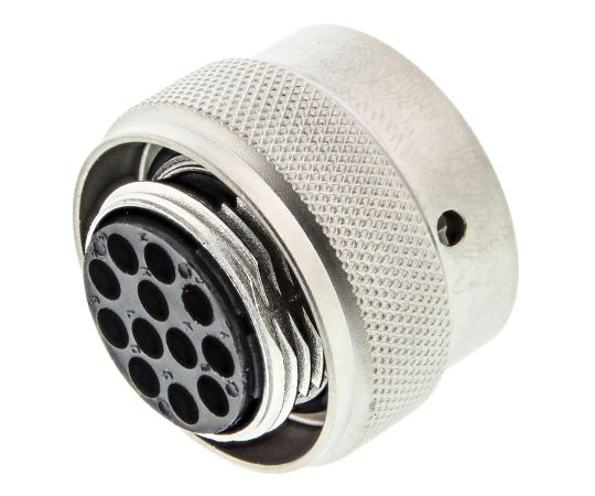 MIL規格丸型コネクタ　UTO　シリーズ　オス　12極