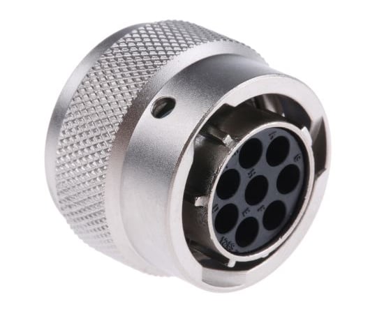 MIL規格丸型コネクタ　UTO　シリーズ　オス　8極