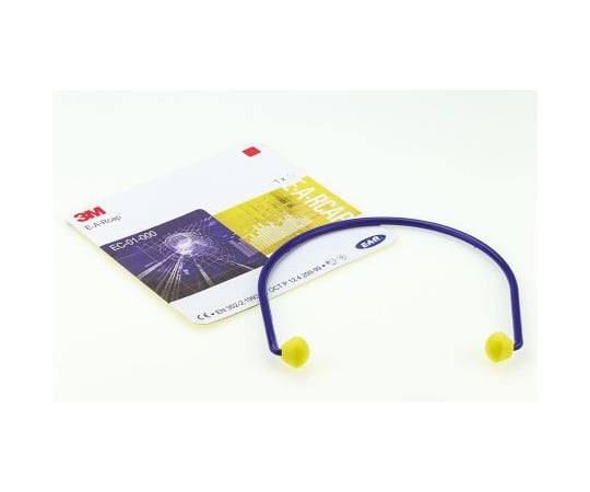 耳栓　再利用可能　1　黄