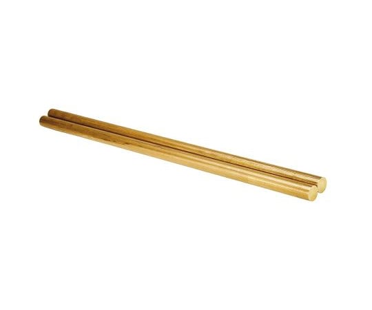 真鍮製ロッド（丸棒） 500mm x 18mm 1セット（2個入）　682-668