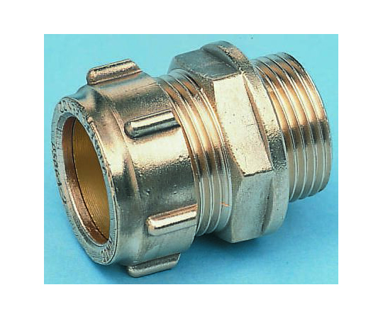 63-6729-48 定価の88％ＯＦＦ 真鍮管継手 カプラー 管径：8mm B015020302-- 即納