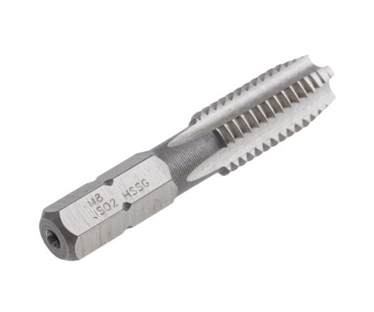 ねじタップ　M8　材質　HSS