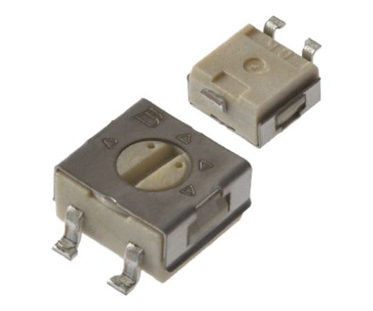 半固定抵抗器 50Ω 0.25W 上面調整 1 表面実装 1袋（10個入）