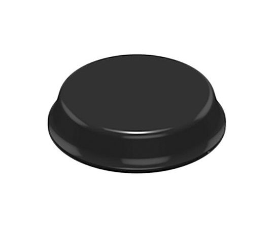ゴム足 黒高さ：4.9mm 粘着剤付き 1袋（40個入）