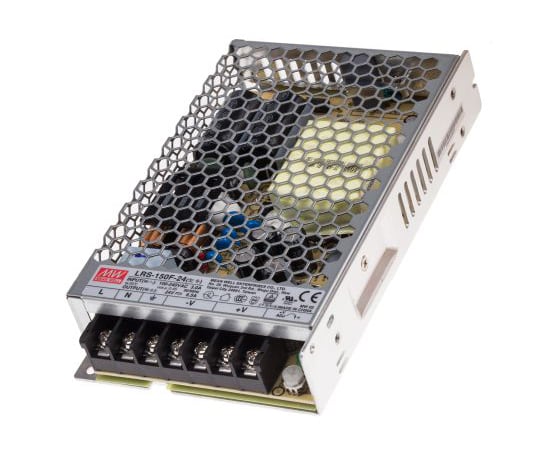 スイッチング電源　24V　dc　6.5A　156W　ケース付