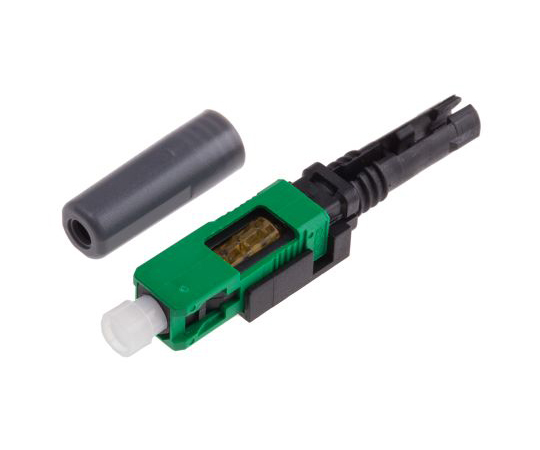 光ファイバコネクタ　SC　緑