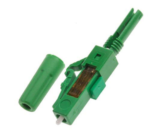 光ファイバコネクタ　LC　緑