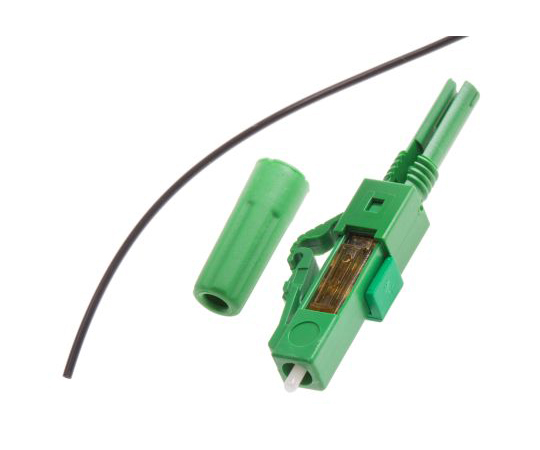 光ファイバコネクタ　LC　緑