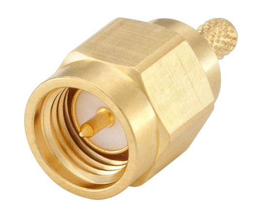 同軸コネクタ　ケーブルマウント　プラグ　ストレート　圧着