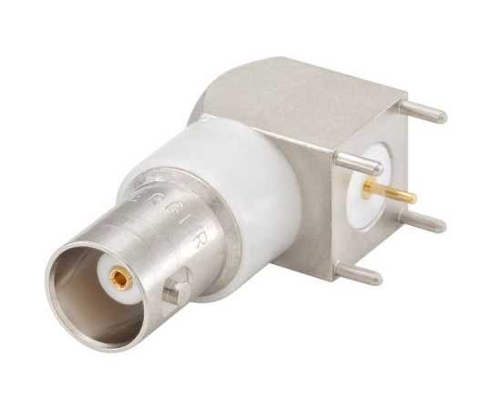 BNCコネクタ　ジャック　50Ω　基板取付　スルーホール