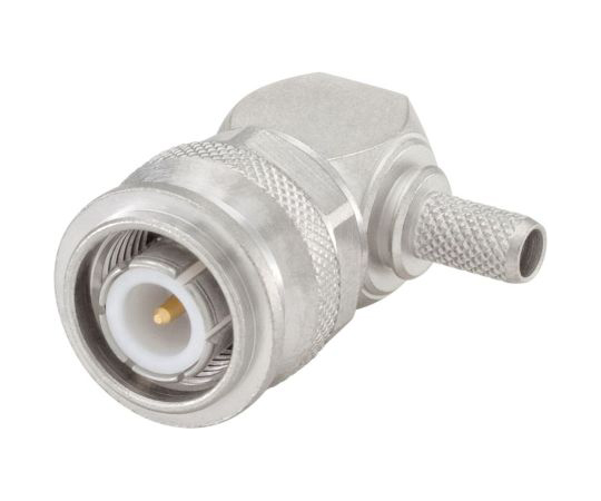 同軸コネクタ　ライトアングル　スタンダード　50Ω　Bulkhead　Fitting