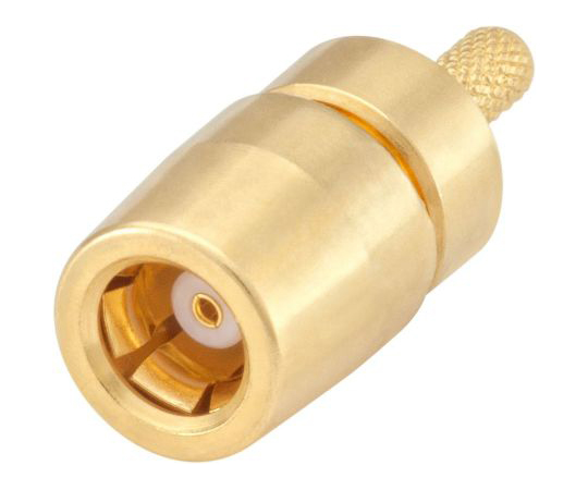 SMBコネクタ　ケーブルマウントjack　ストレート　圧着　50Ω