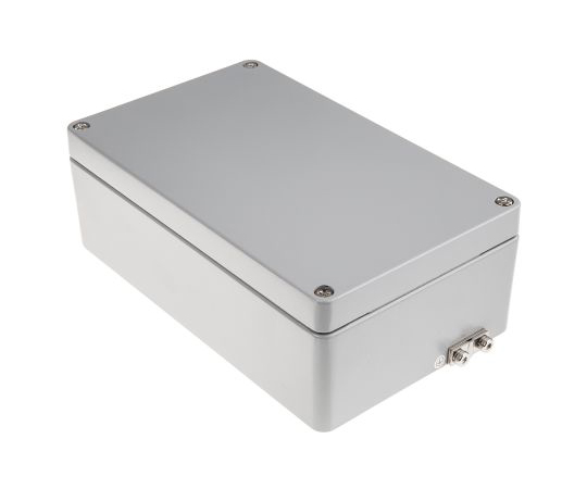 アルミケース　アルミニウム　90　x　260　x　160mm　グレー