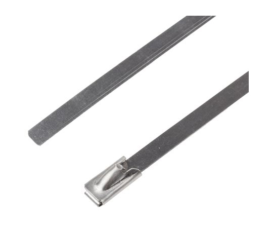 結束バンド 200mm x 4.6 mm スチール ステンレス鋼 1袋（100個入）