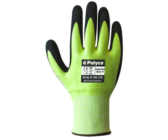 Ultimus　Lite手袋　（HPPE　ガラス繊維）　耐切創性　緑