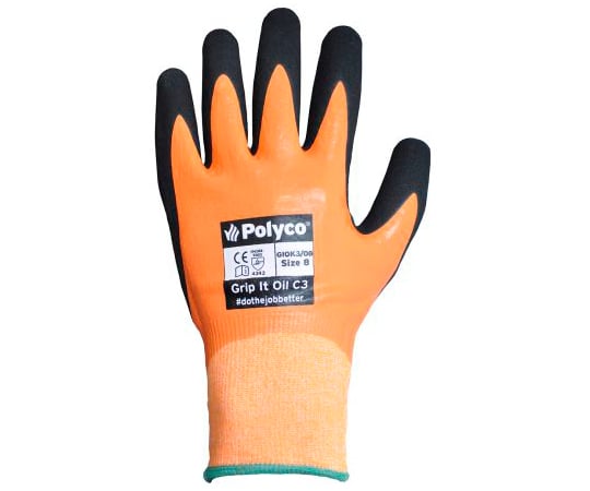 Ultimus　Lite手袋　（HPPE　ガラス繊維）　耐切創性　オレンジ