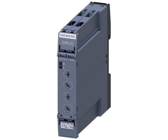 遅延リレー　非対称　シングル動作　12　→　240　V　ac/dc　DINレール
