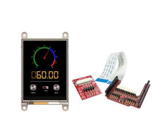 3.2インチ　TFT　液晶ディスプレイ　240　x　320　Arduino　用　タッチパネル　抵抗性