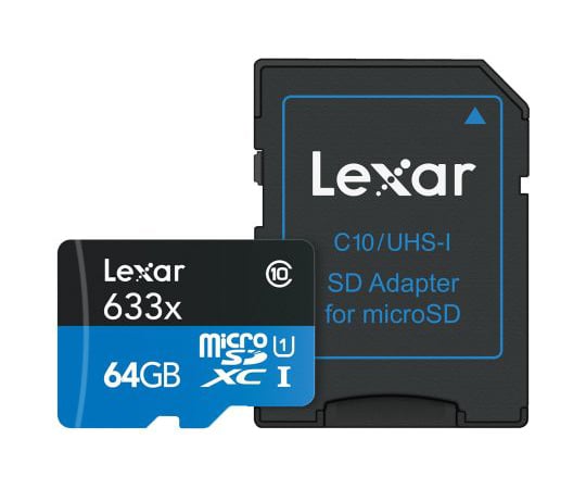 マイクロ　SD　64　GB　MicroSDHC、MicroSDXC　Yes　UHS-1