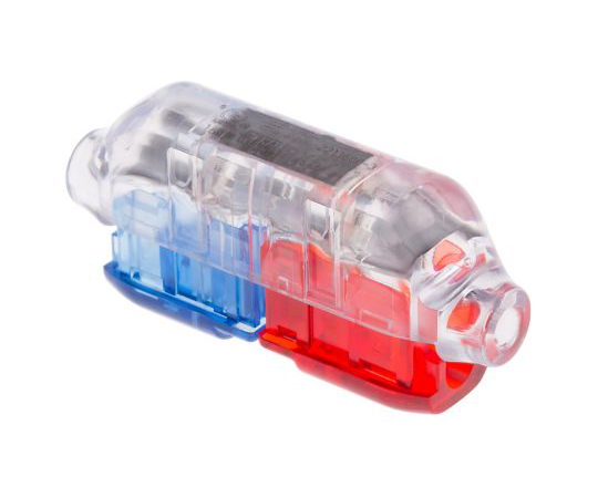 ワイヤスプライスコネクタ　0.75　→　2.5mm2　18　→　14AWG　絶縁　インライン