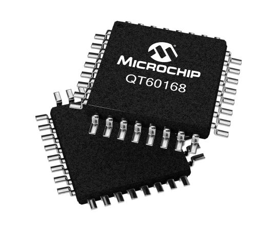 16キー　Qマトリックス　タッチセンサ　IC　3～5.25　V　32-Pin　TQFP